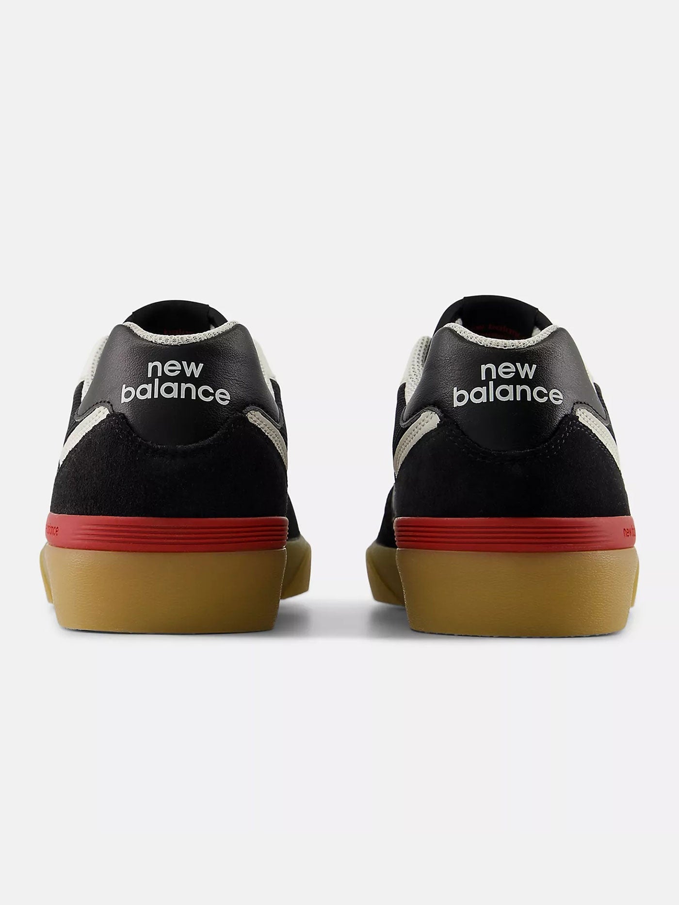 574 Vulc Black/White Shoes
