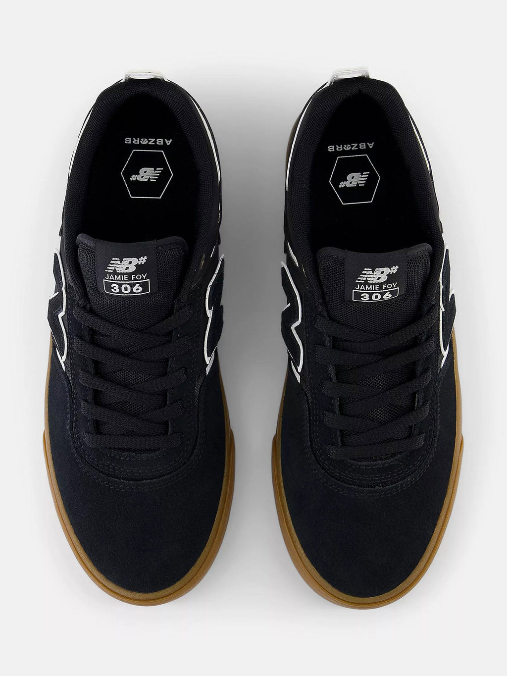 306 Foy Black/Gum Shoes