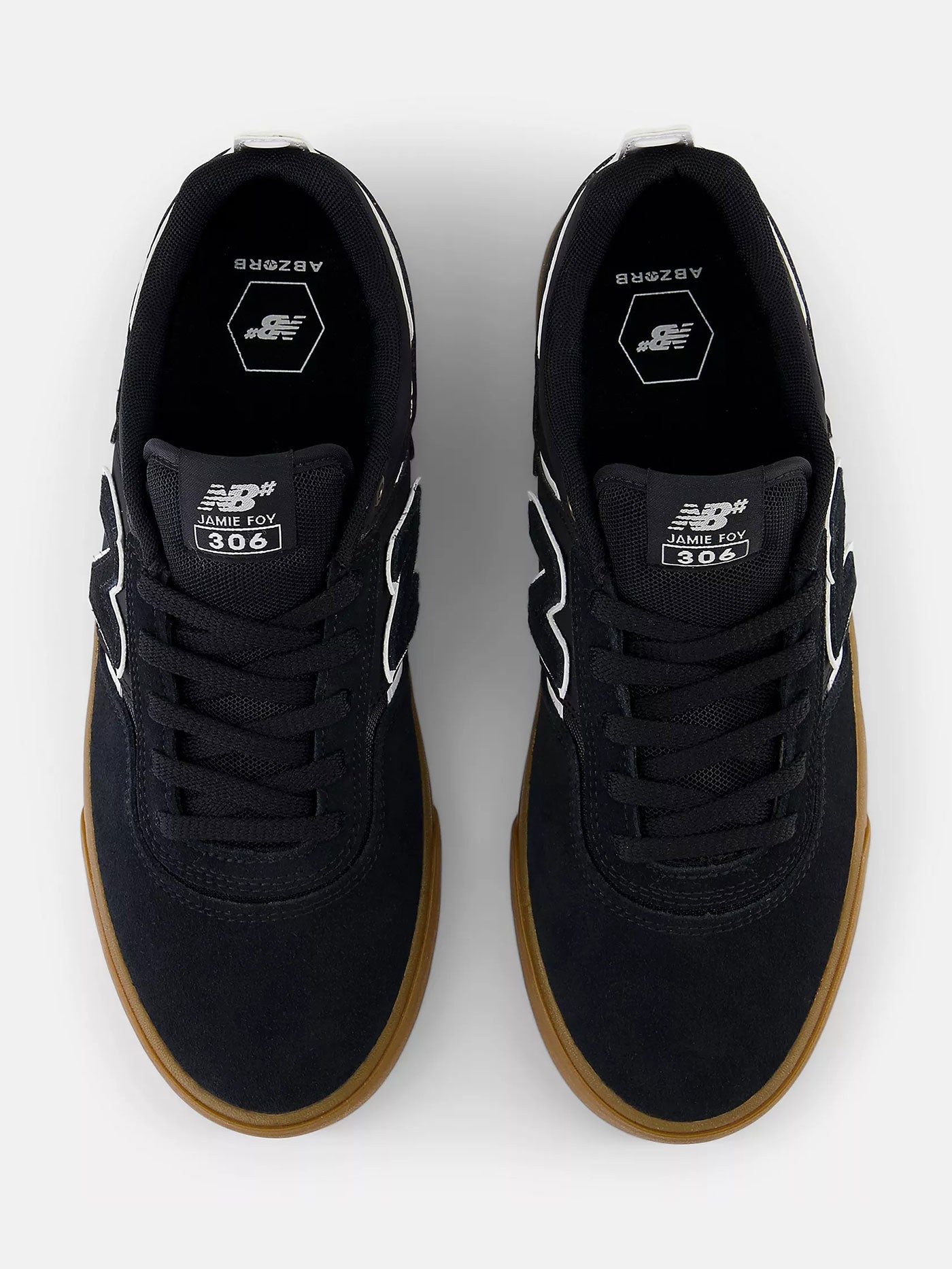 306 Foy Black/Gum Shoes