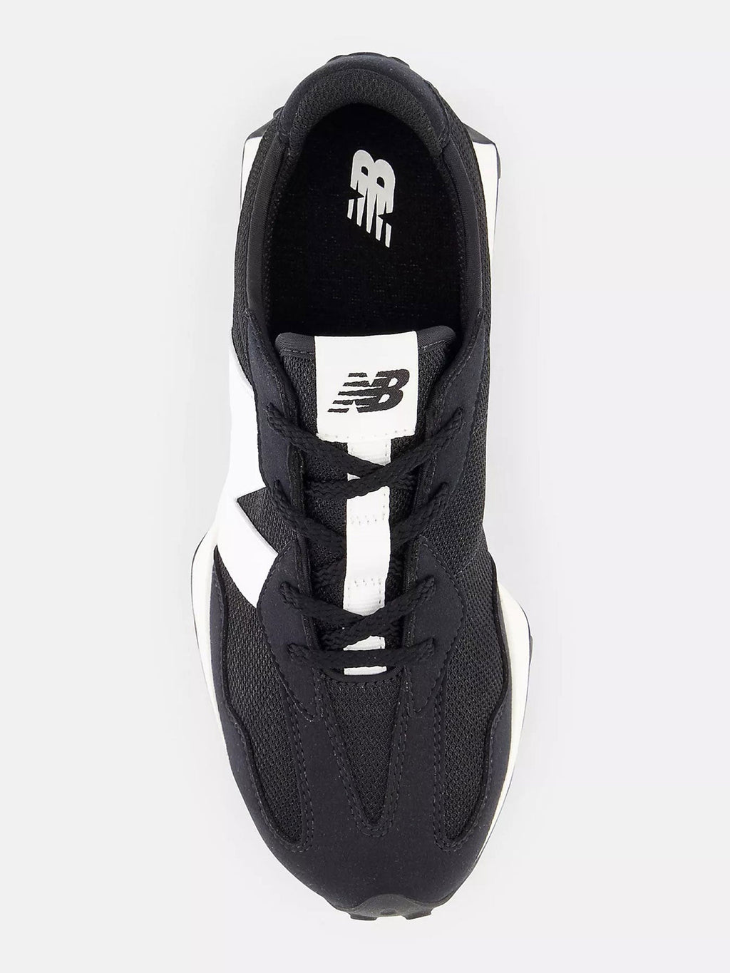 327 Black/White Shoes (Youth 7-14)