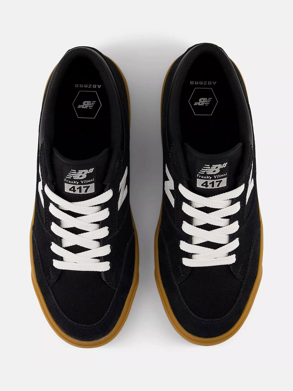 417 Villani Low Black/White Shoes