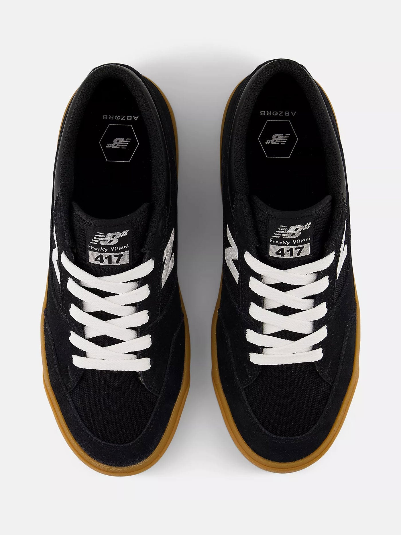 417 Villani Low Black/White Shoes