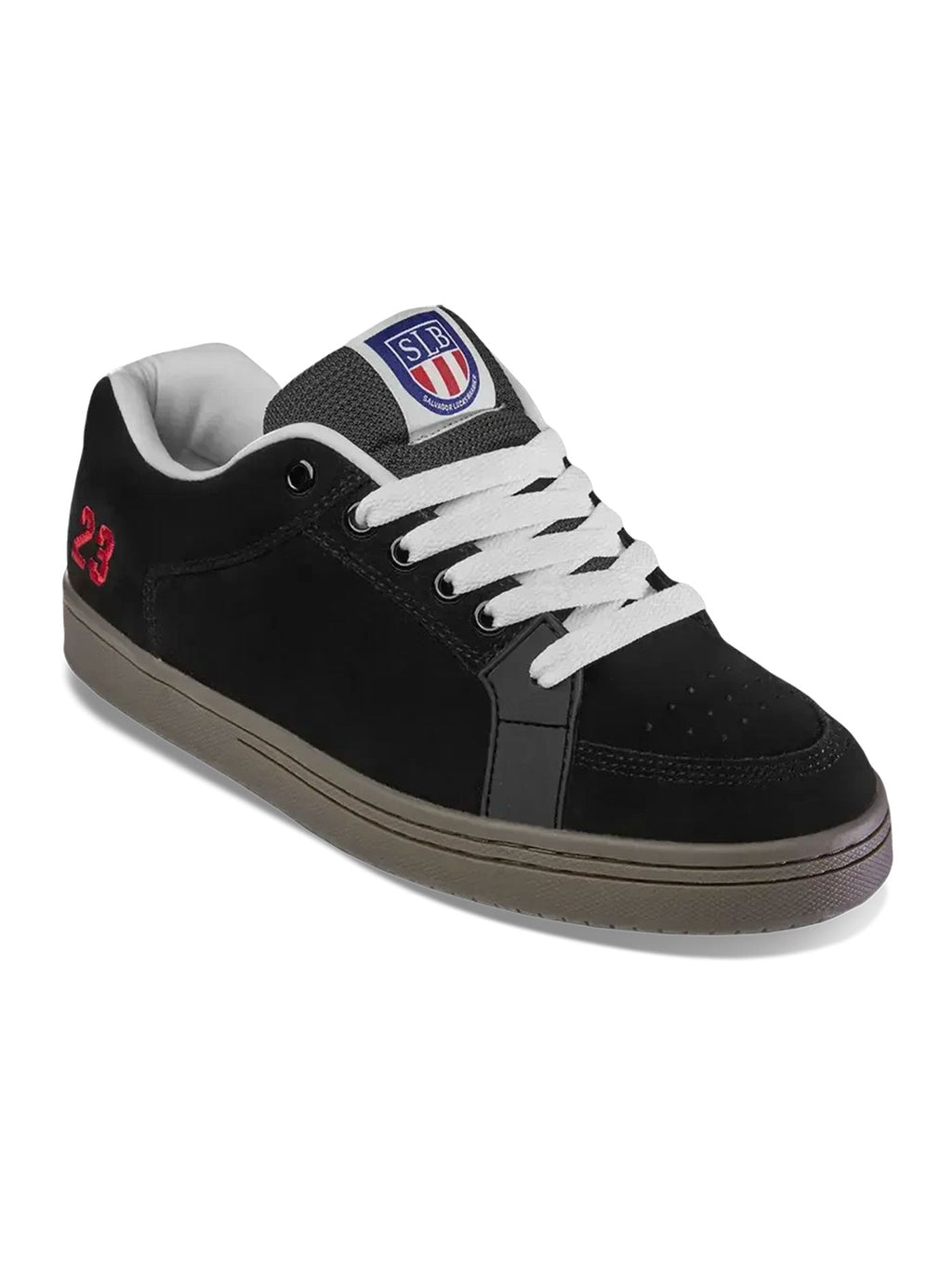 Sal23 Black/White/Red Shoes