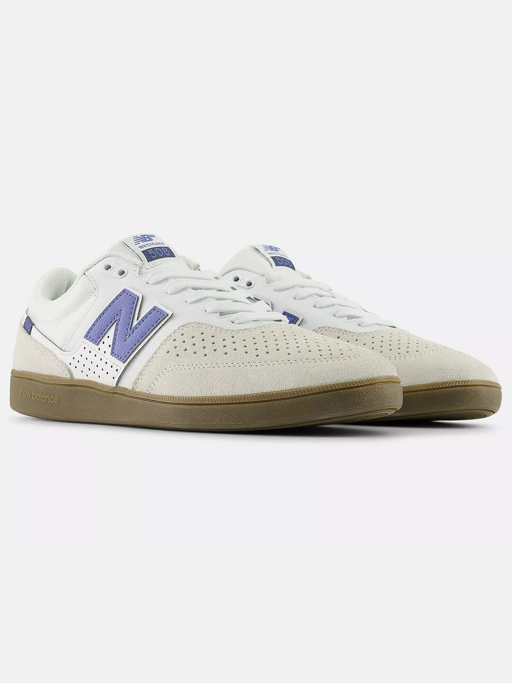 508 Westgate White/Light Blue Shoes