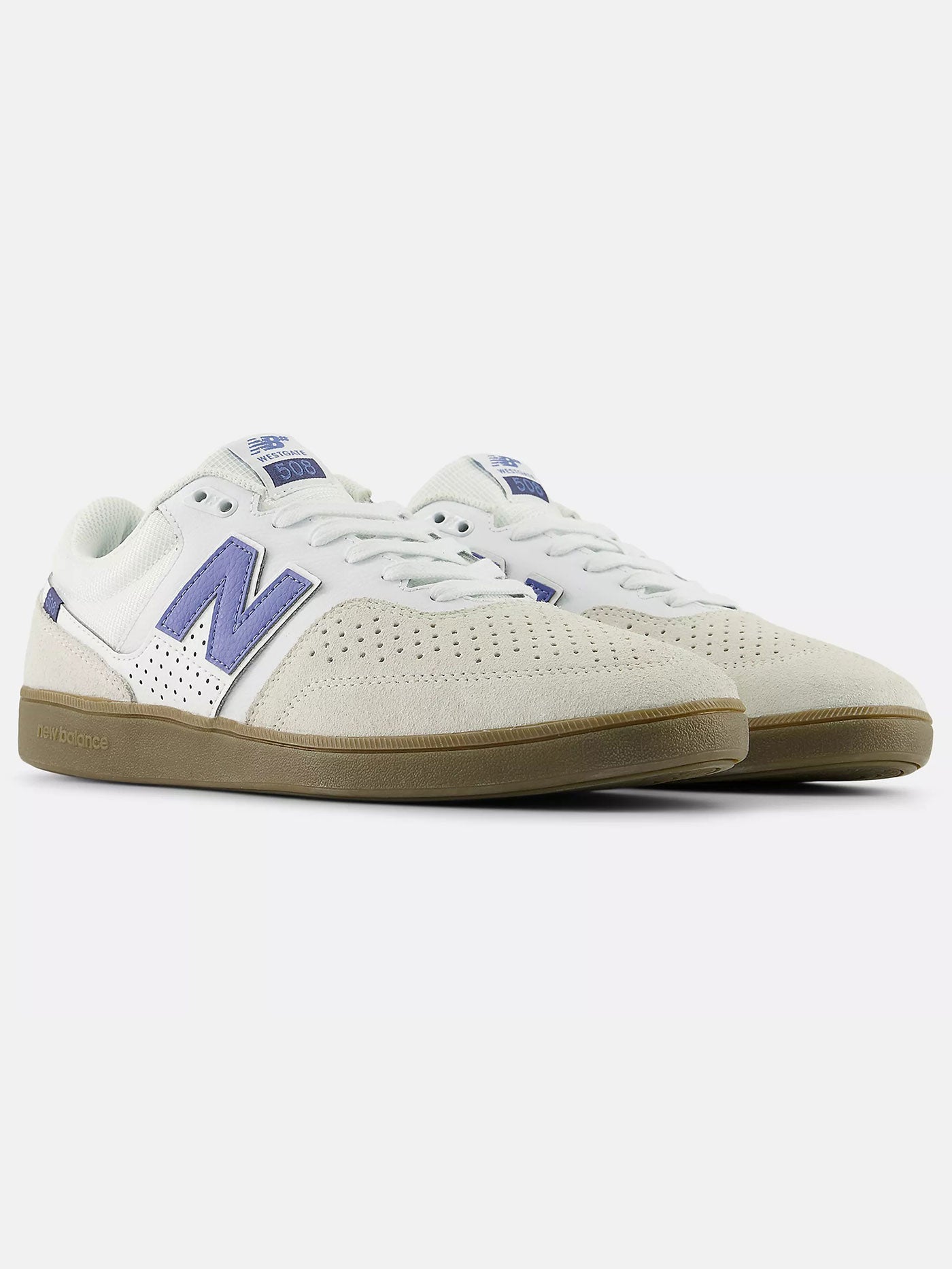 508 Westgate White/Light Blue Shoes