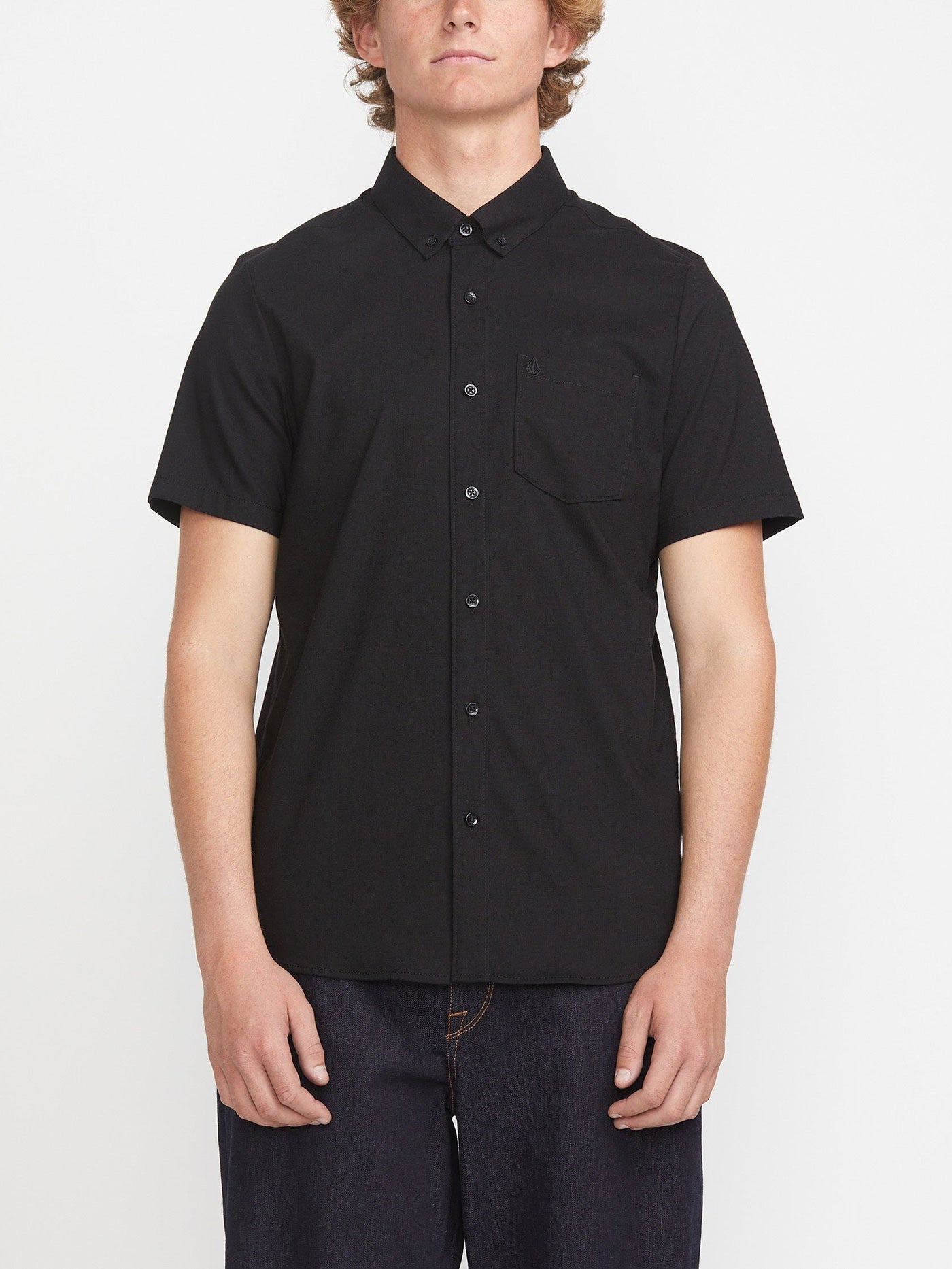 Everett Oxford Short Sleeve Buttondown Shirt