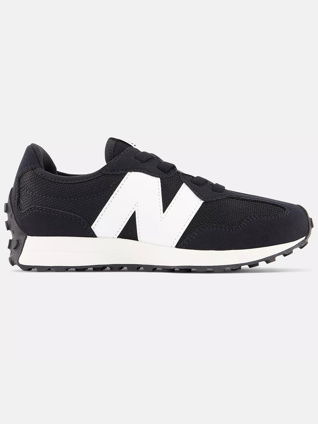 327 Black/White Shoes (Kids 2-7)