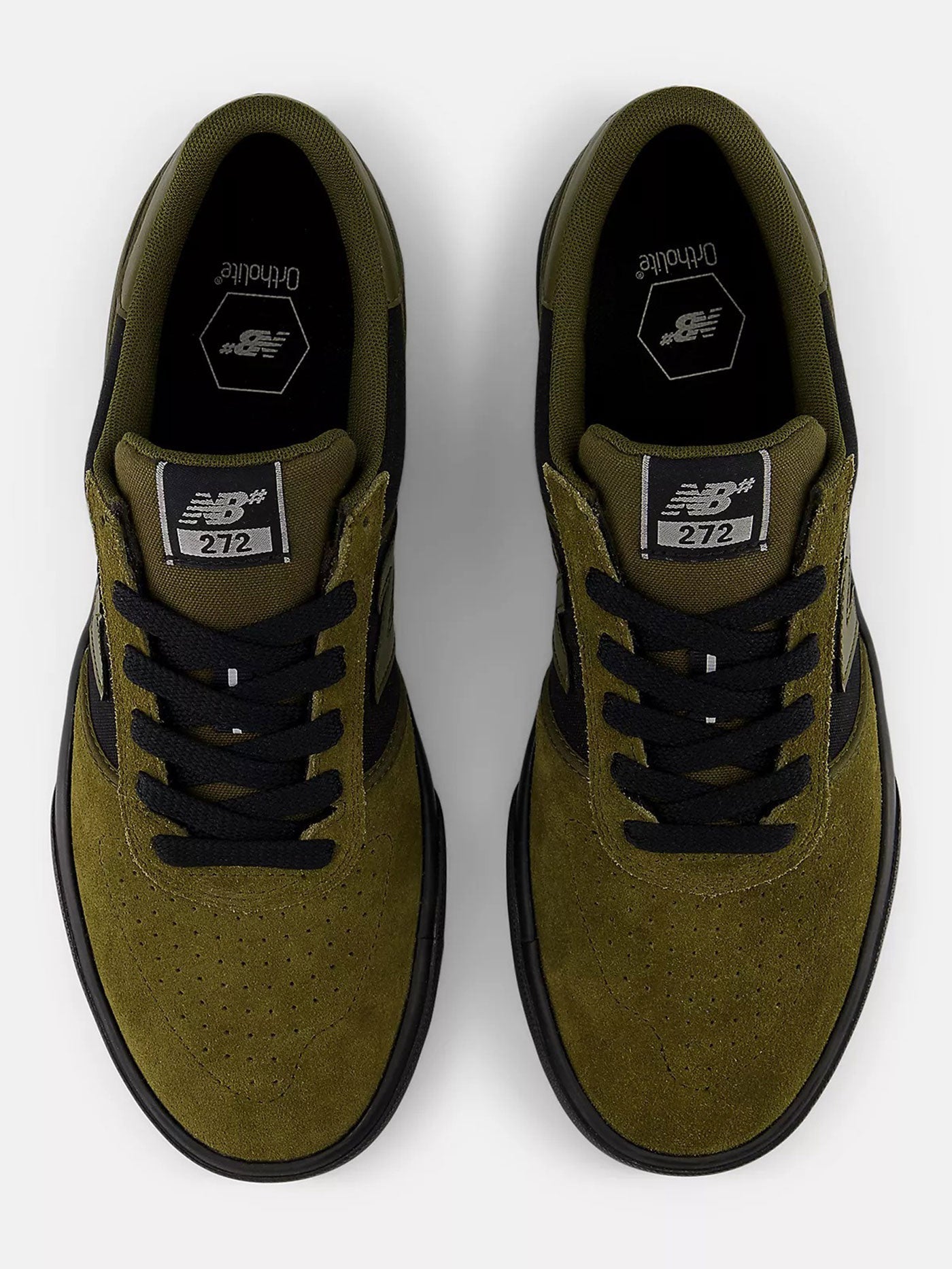 272 Dark Olive/Black Shoes