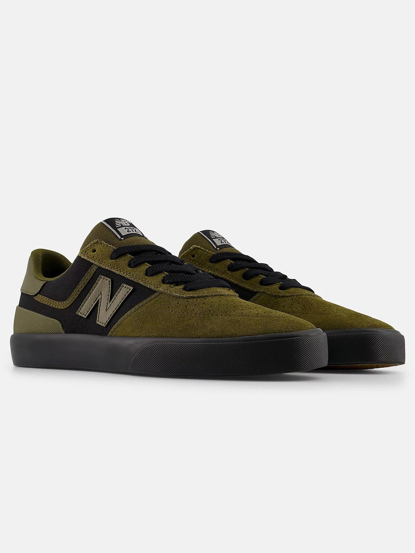 272 Dark Olive/Black Shoes