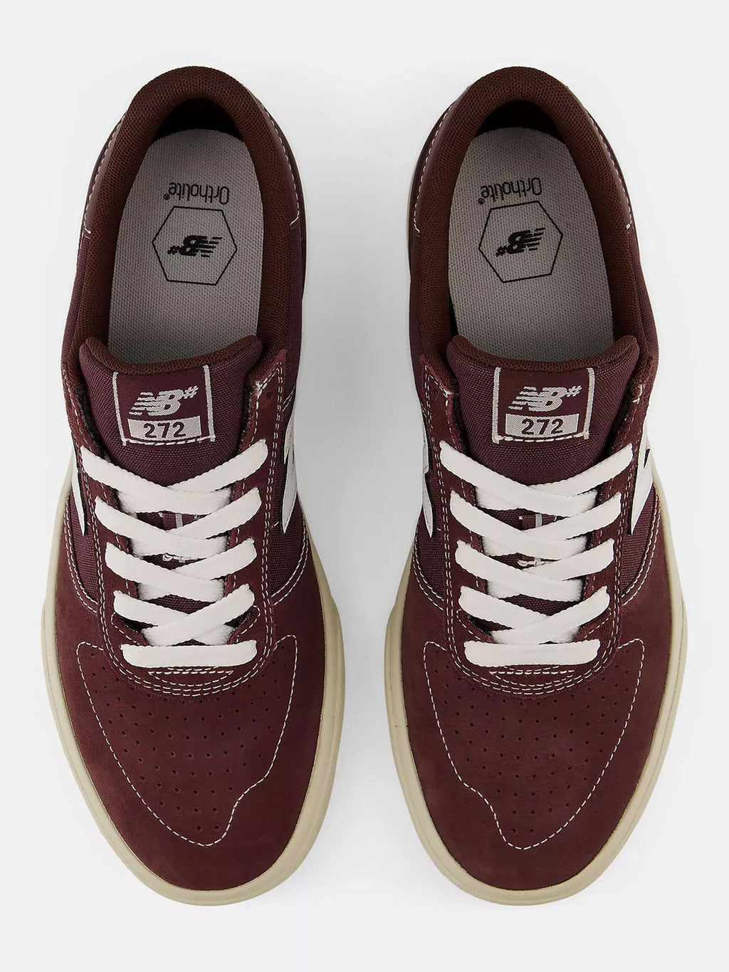272 Burgundy/White Shoes