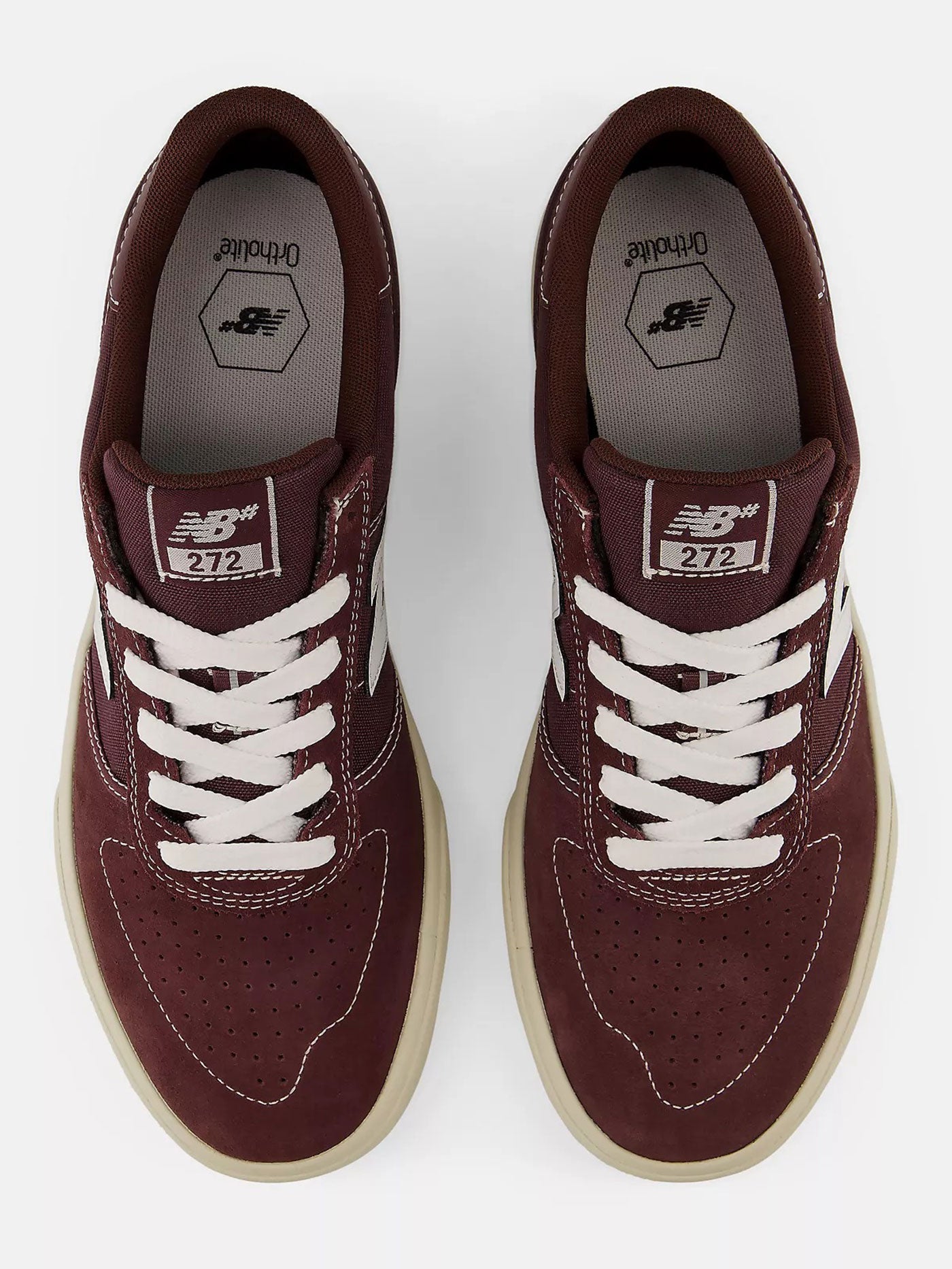 272 Burgundy/White Shoes