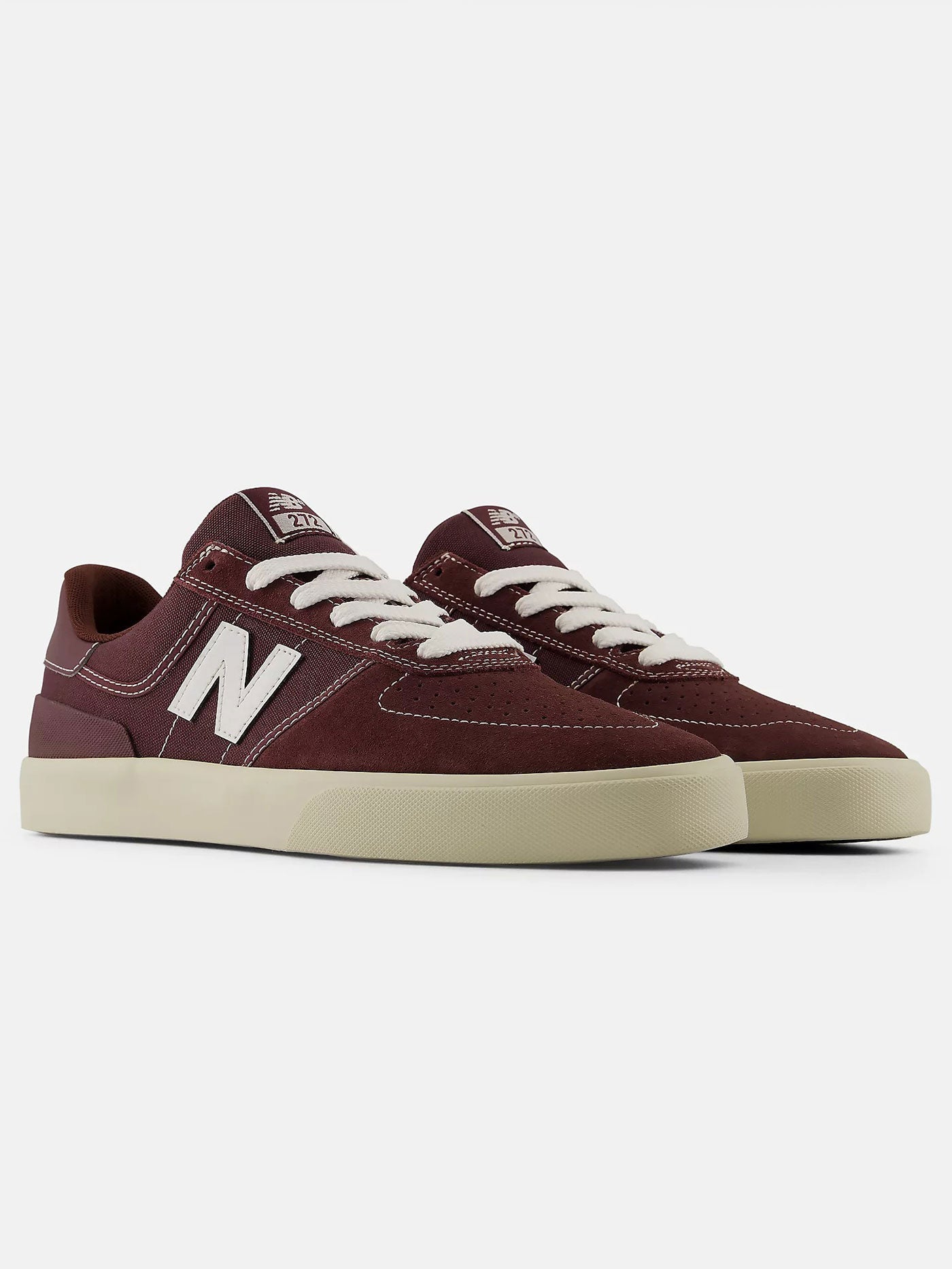 272 Burgundy/White Shoes