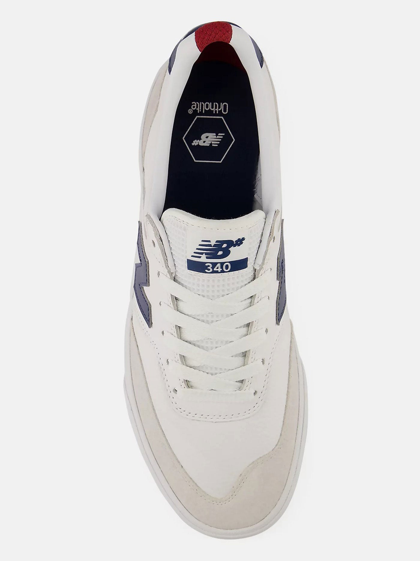 340 White/Navy Shoes