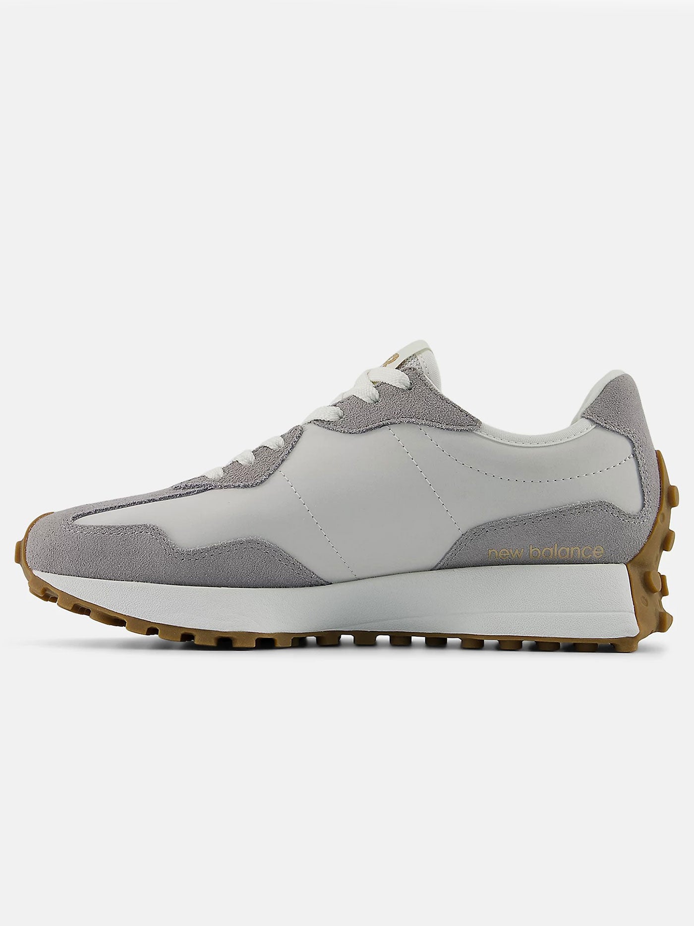 327 Grey Matter/Gold Metallic Shoes
