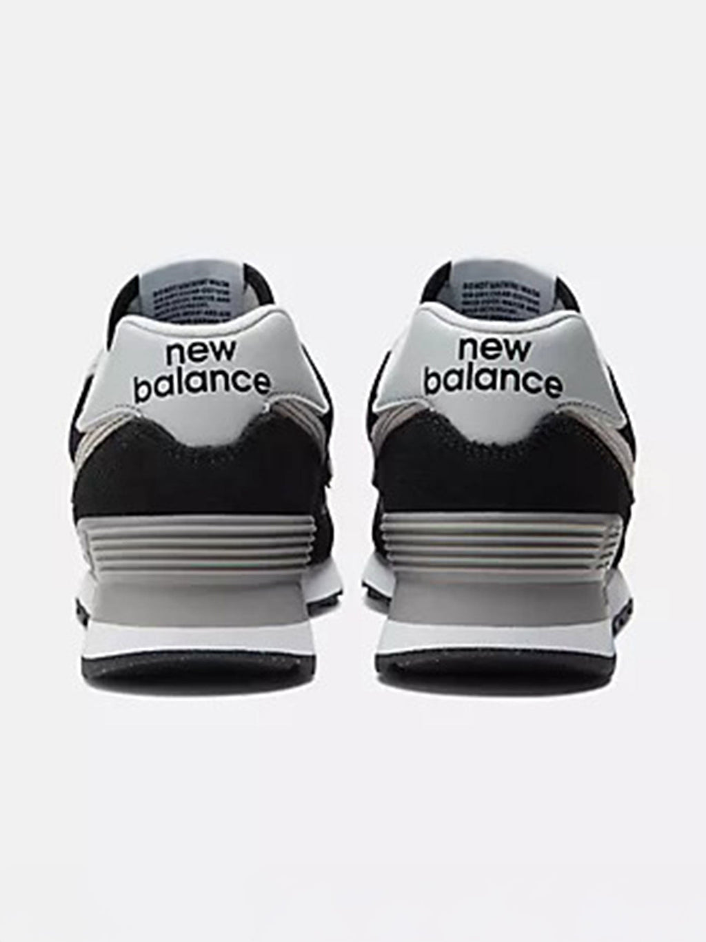 574 Black/White Shoes
