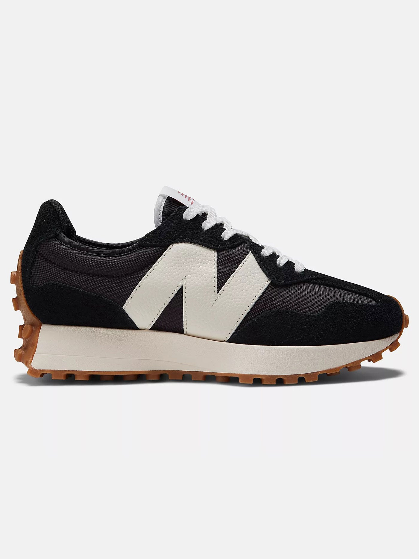 327 Black/White/Mineral Red Shoes