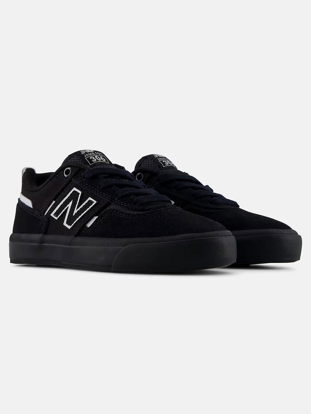 306 Foy Black/White Shoes (Youth 7-14)